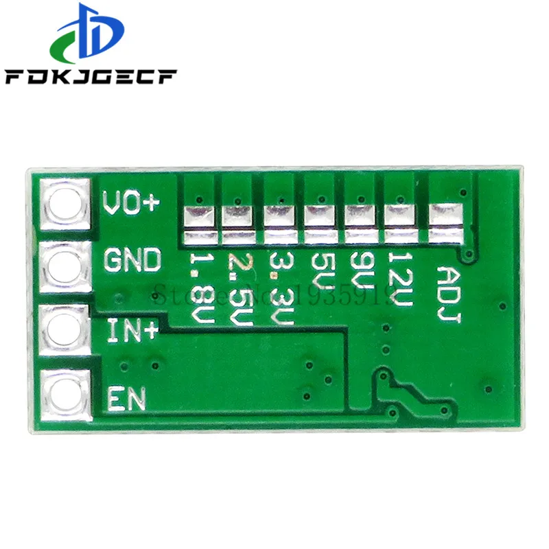 Понижающий модуль питания мини преобразователь напряжения DC 12 24 В в 5 3 А