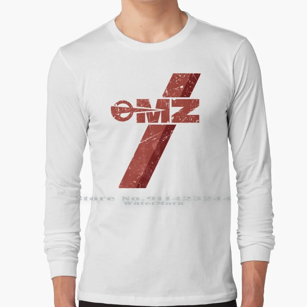 Винтажная Футболка Omz Mz World с изображением мотоцикла 100% хлопок винтажная