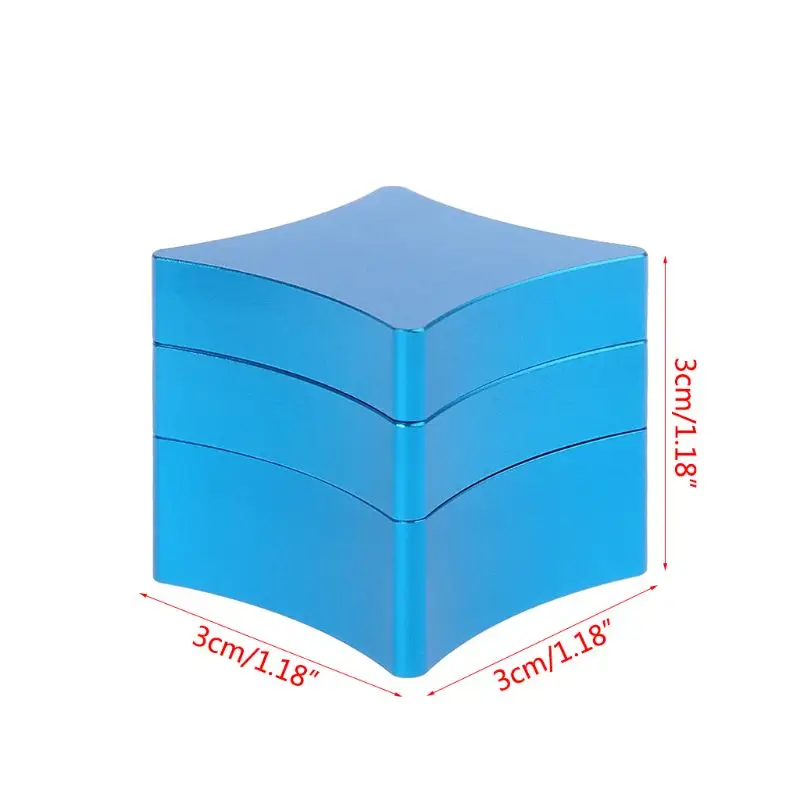 

Universal Billiard Cue Chalk Holder Metal Portable Mini Cue Tips Chalk Pool Chalks Carrier Case Box A0KA