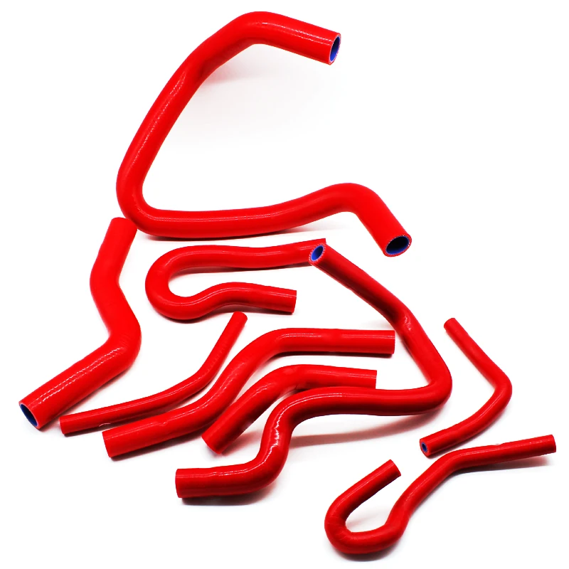 9Pcs Auto Silicone Radiator Hose Kit for Honda Civic D15 D16 SOHC EG EK 1992 1993 1994 1995-2000 Car Accessories 4.5mm Thickness |