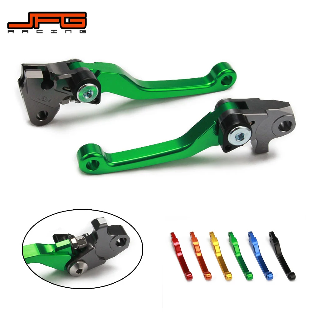 Поворотный складной рычаг тормоза сцепления CNC для KAWASAKI KX125 2006 2008 KX250 2005 KX250F 2012 KX450F