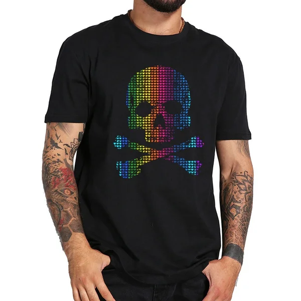 

deadly in love with colors men fashion t shirt cotton t shirt men summer new funny man's T-shirt