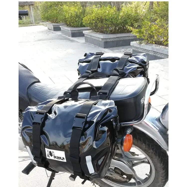Мотоциклетная Сумка-седло водонепроницаемая вместительная сумка для хранения