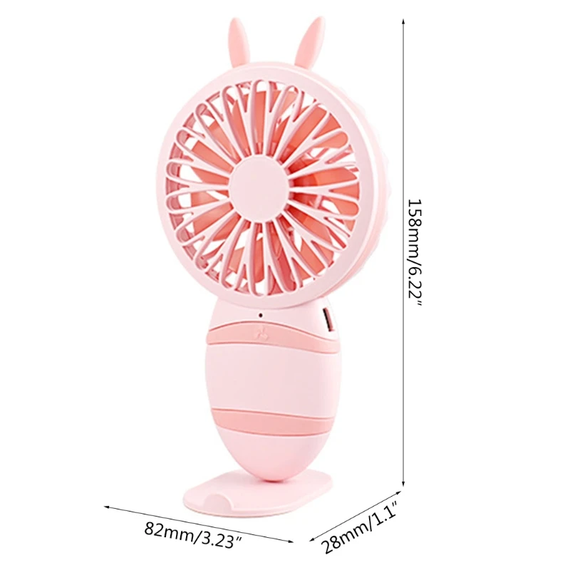 

Handheld Mini Fan USB Personal Fan with Super Quiet 3 Modes Summer Indoor Outdoor Air Cooling Small Appliances