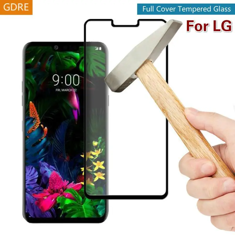 Защитная пленка на весь экран для LG V50 V40 V30 K50 K40S K30 K12 ESCAPE plus Aristo3 из закаленного