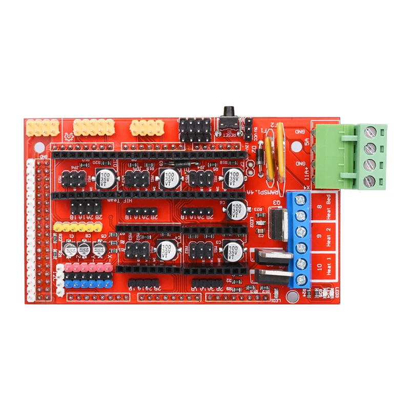 Панель управления BIGTREETECH RAMPS 1 4 панель адаптера RepRap Mendel Prusa для Arduino Mega2560 R3 детали 3d