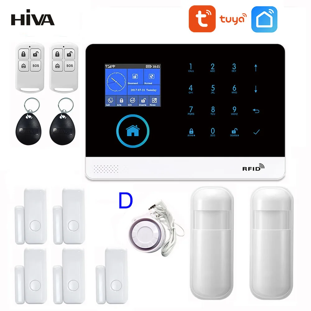 

HIVA PG-103 WiFi GSM сигнализация