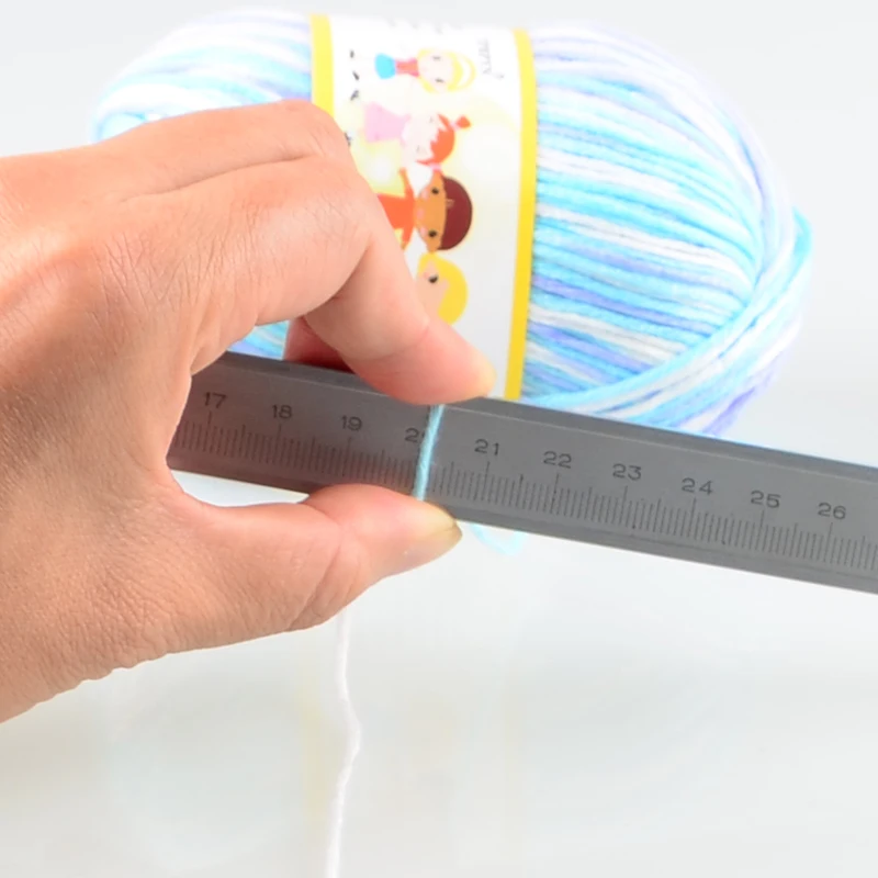 TPRPYN 50 г = 1 шт. хлопчатобумажная шелковая шерстяная пряжа для вязания lana