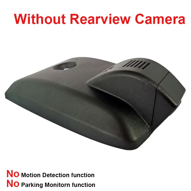 No Rear Lens Kampacar Автомобильный видеорегистратор HD 1080P видеорегистратор ios/android Wifi видео рекордер двойной объектив заднего вида для Toyota Camry XV70 видеорегистраторы - Название цвета: No Rear Lens