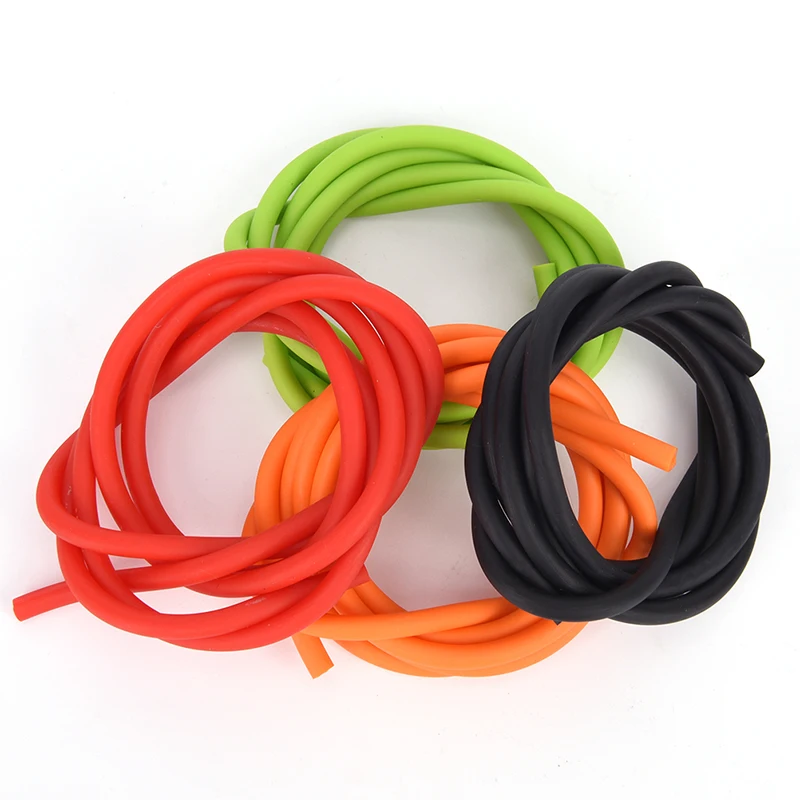 

Natural Latex Slingshots Rubber Tube 1M for Outdoor Hunting Shooting High Elastic Tubing Band Tactical Catapult Bow Accessories