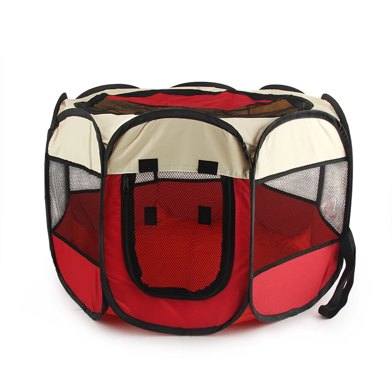 Портативная складная палатка для домашних животных домик собак клетка питомник
