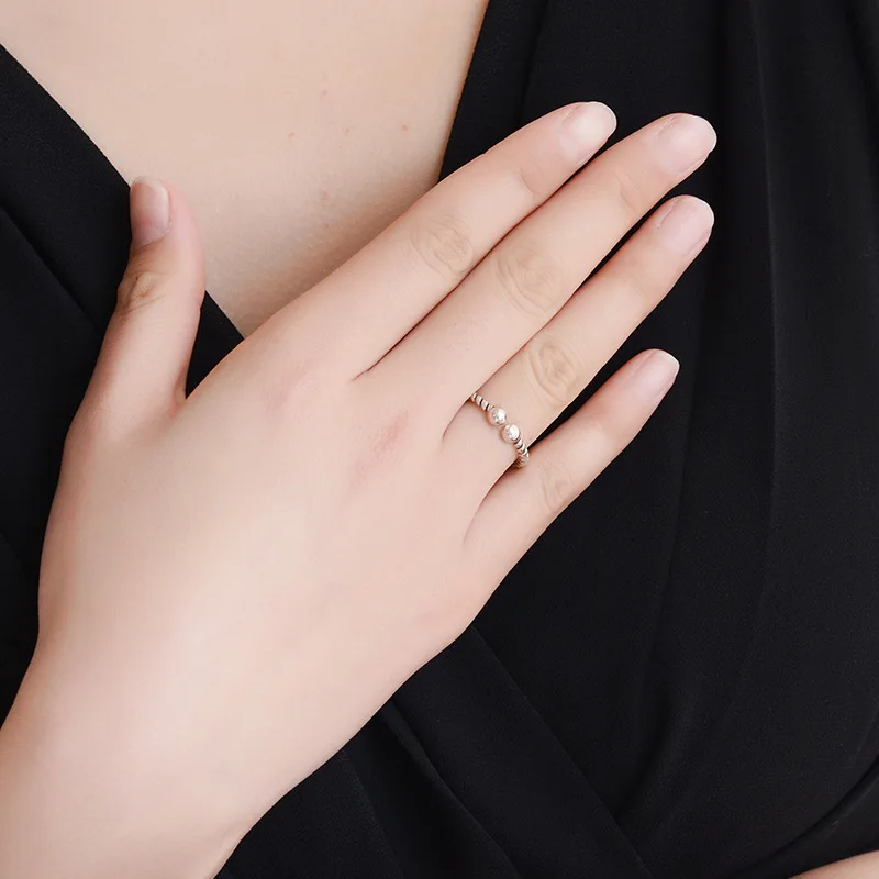 Винтажные аксессуары кольца из стерлингового серебра 925 пробы открытые для