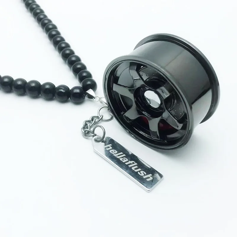 

Fashion Creative Hub Car Pendant Car Modification Te37 Hub Pendant Popular Logo Rearview Mirror Car Pendant Lovely Gift