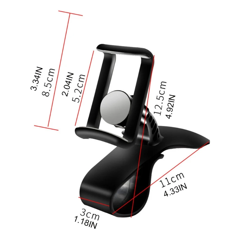 

360 градусов Автомобильный держатель телефона для автомобиля мобильный телефон Подставка Автомобильный держатель для телефона зажим для GPS ...