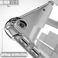 tablet case for apple ipad mini 1 2 3 7 9silicone soft shell tpu airbag cover transparent protection capa for mini1 mini2 mini3