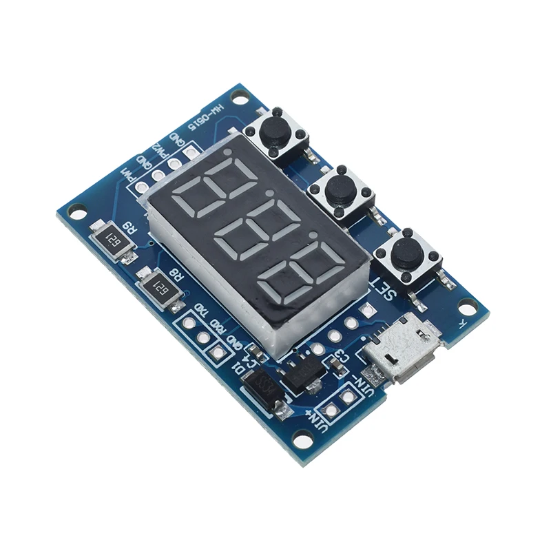 Микро USB DC 2CH Регулируемая Φ рабочий цикл импульсная частота модуль цифровой