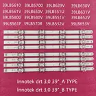 Светодиодная лента для подсветки для LG 39LB5610 39LB561V-ZE 39LB5800 39LB561F DRT3.0 39LB5700 39LB650V 39LB631V 39LB650V 39LB551V 39LB552U