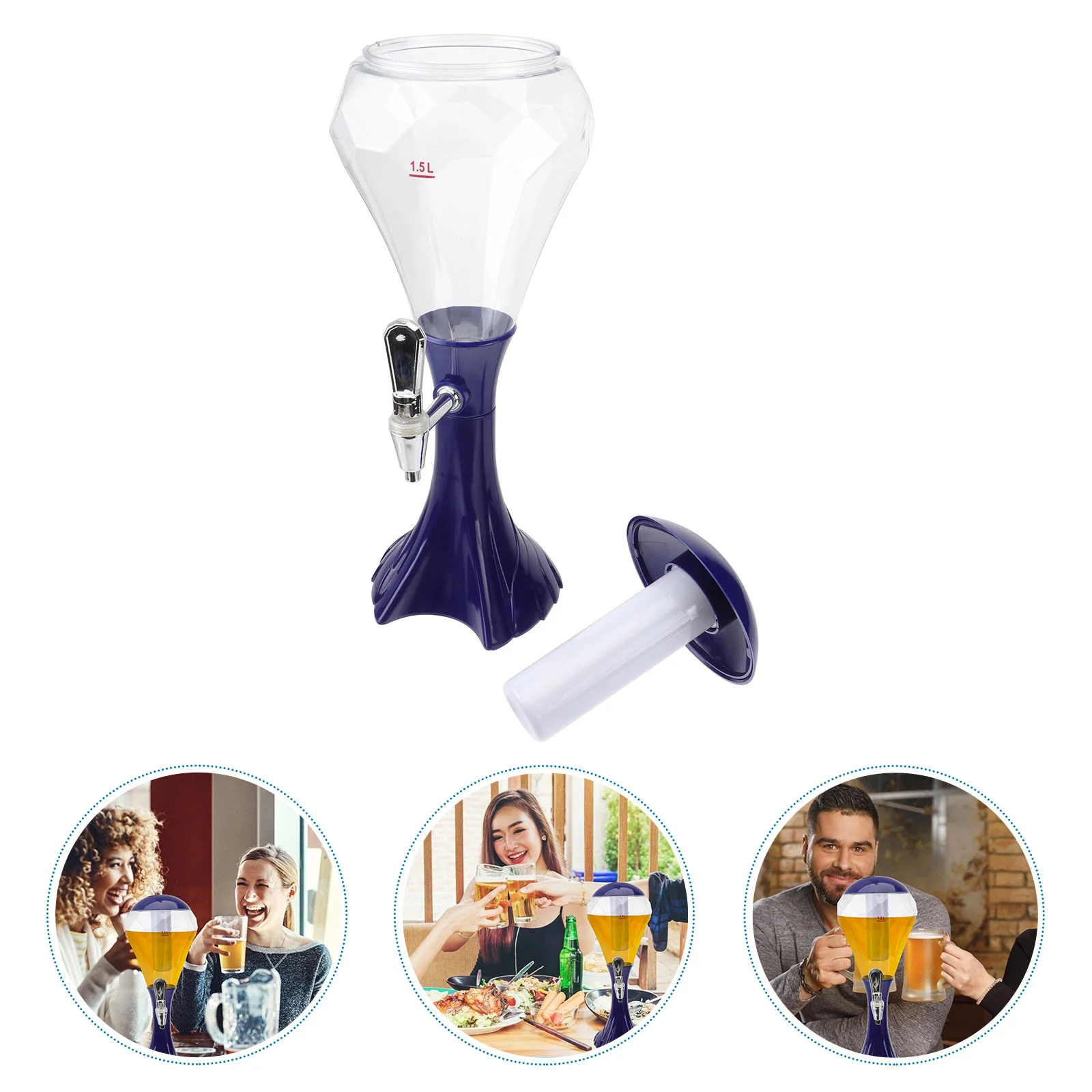 

1 шт., дозатор для пива, 3 л