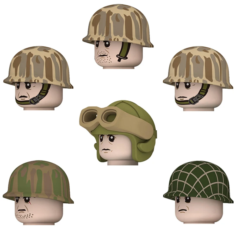 Фигурки солдат армии США 2 мировая война строительные блоки морская пехота