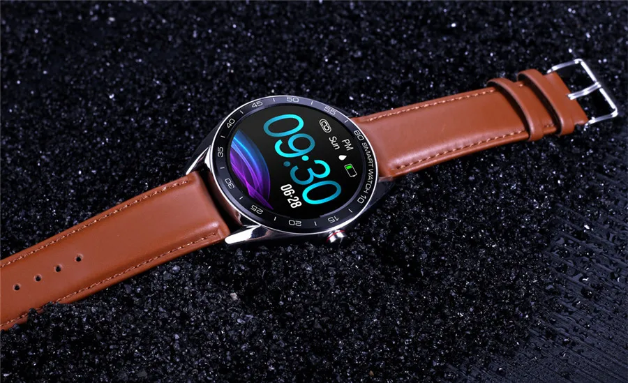 K7 Смарт часы Полный сенсорный экран Bluetooth Вызов пульсометр Шагомер Smartwatch для мужчин подключение Android IOS pk k88hplus