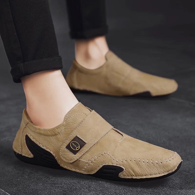 Мужские Повседневная кожаная обувь для мужчин светильник из дышащего материала