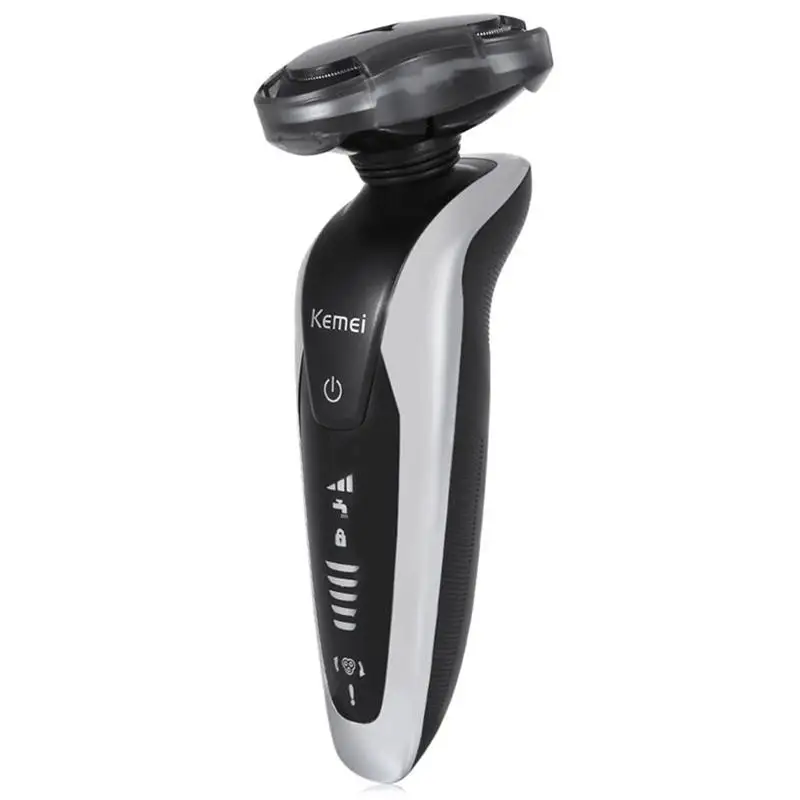 Kemei Men Electric Shaver Multifunction Beard Trimmer 7 in 1 Rechargeable Razor for Men Shaving Machine Toothbrush Hair Clipper