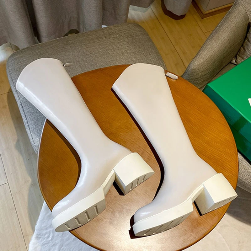 Ботинки-челси женские на резиновой подошве в западном стиле зимние 2022 | Обувь