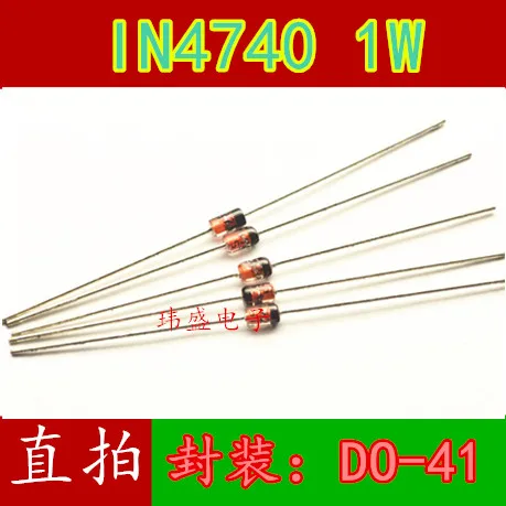 

10pcs 1N4740 IN4740 1W 10V