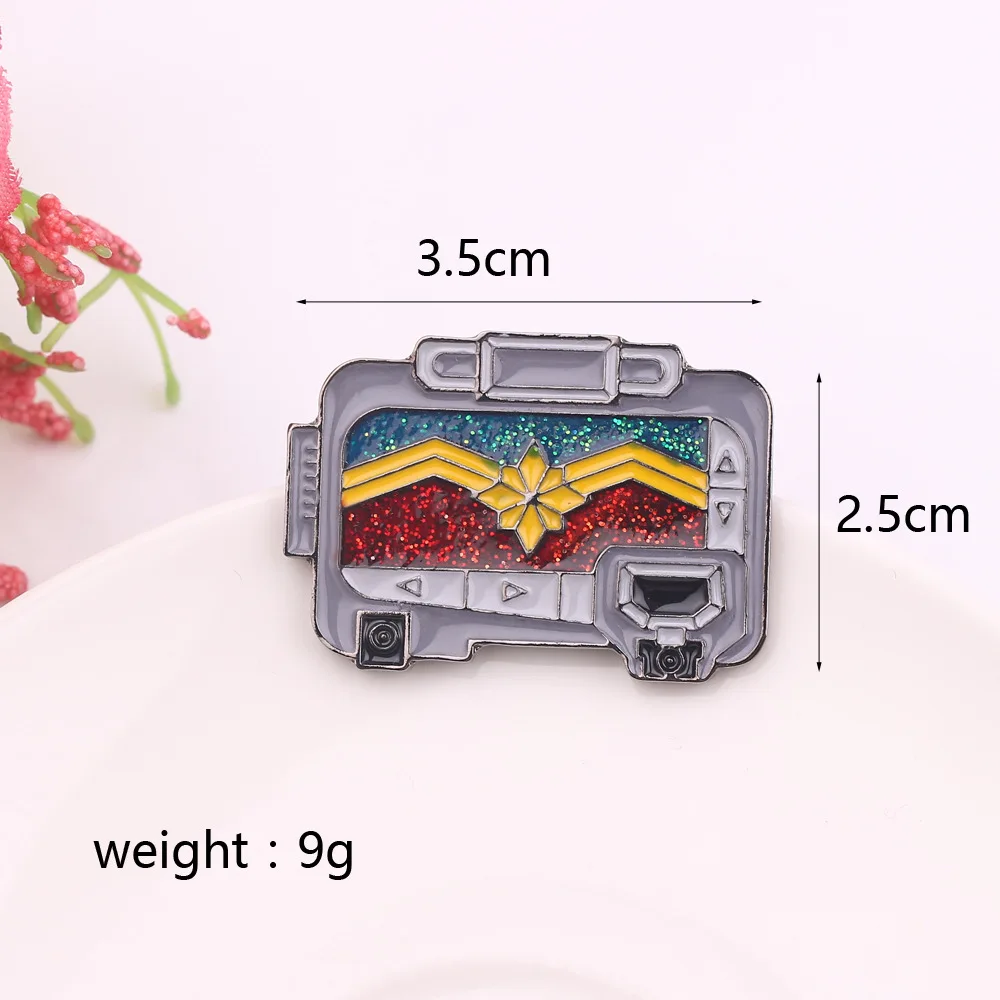 

Special Containment Procedures Foundation Keychain Accessories Paranormal Research Society Key Chain Game Related Metal Pins