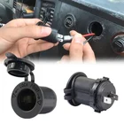 Гнездо сиденья автомобильного прикуривателя модифицированное для авто мотоцикла грузовика адаптер питания аксессуары 12В-24В