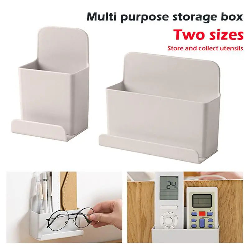 1 шт. стены смонтированный органайзер ящик для хранения пульта дистанционного