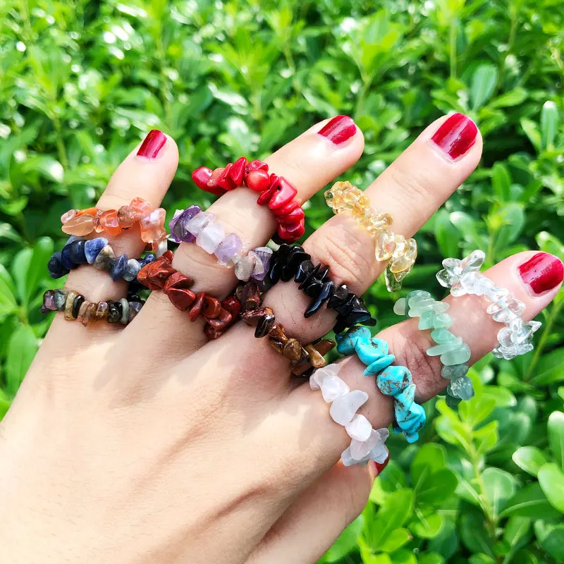 Натуральный камень ручной работы маленький гравий бриллиант камни тигровый глаз