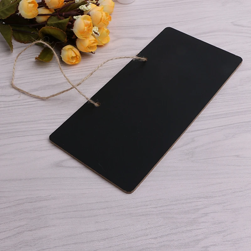 Деревянная мини доска маленькая подвесная для сообщений напоминаний меловая