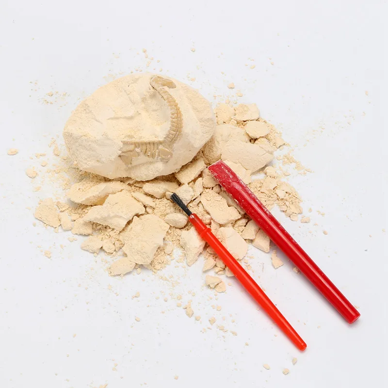 DIY Динозавр яйцо копание окаменелостей раскопки игрушки для детей Обучающие