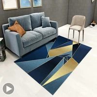 nordic geometric anti slip carpets for living room home decorative large rugs parlor soft floor comfortable light luxury carpet