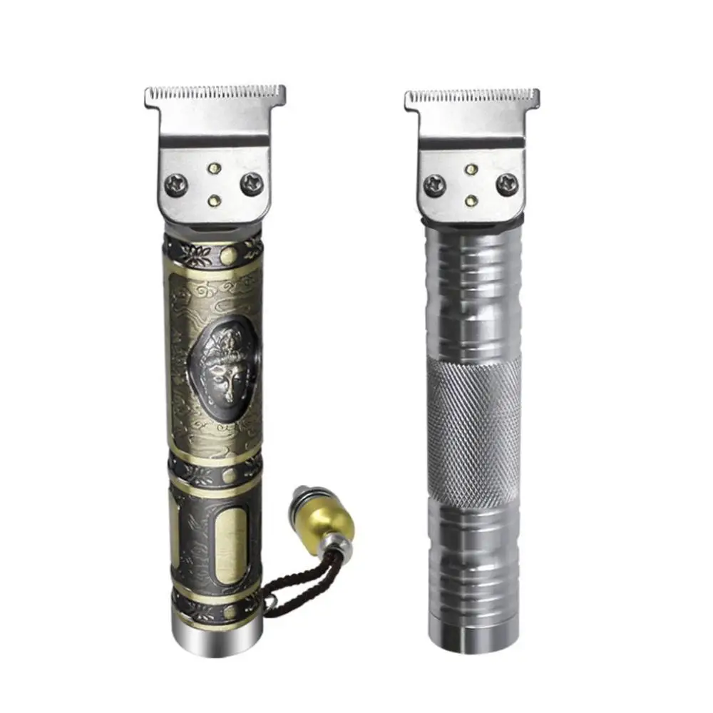 Электрический триммер для волос T9 бритва перезаряжаемая машинка стрижки мужчин