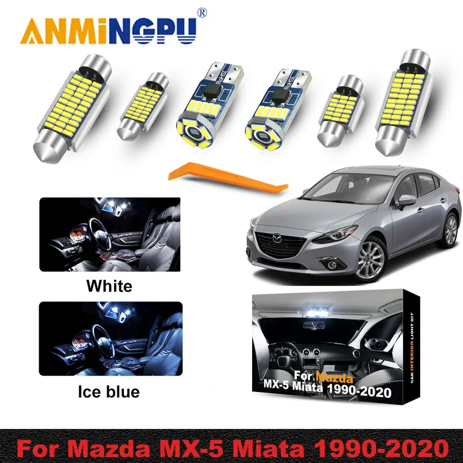 C10W C5W Canbus для Mazda MX 5 Miata 1990 2020 автомобильная светодиодная Внутренняя купольная