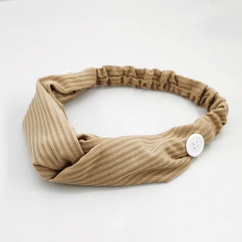 

Mask Buckle Headwear Hair Band With Buttons for mouth face mask Holder Protect Ears Head Wrap Hair Bandana Hair Accessories