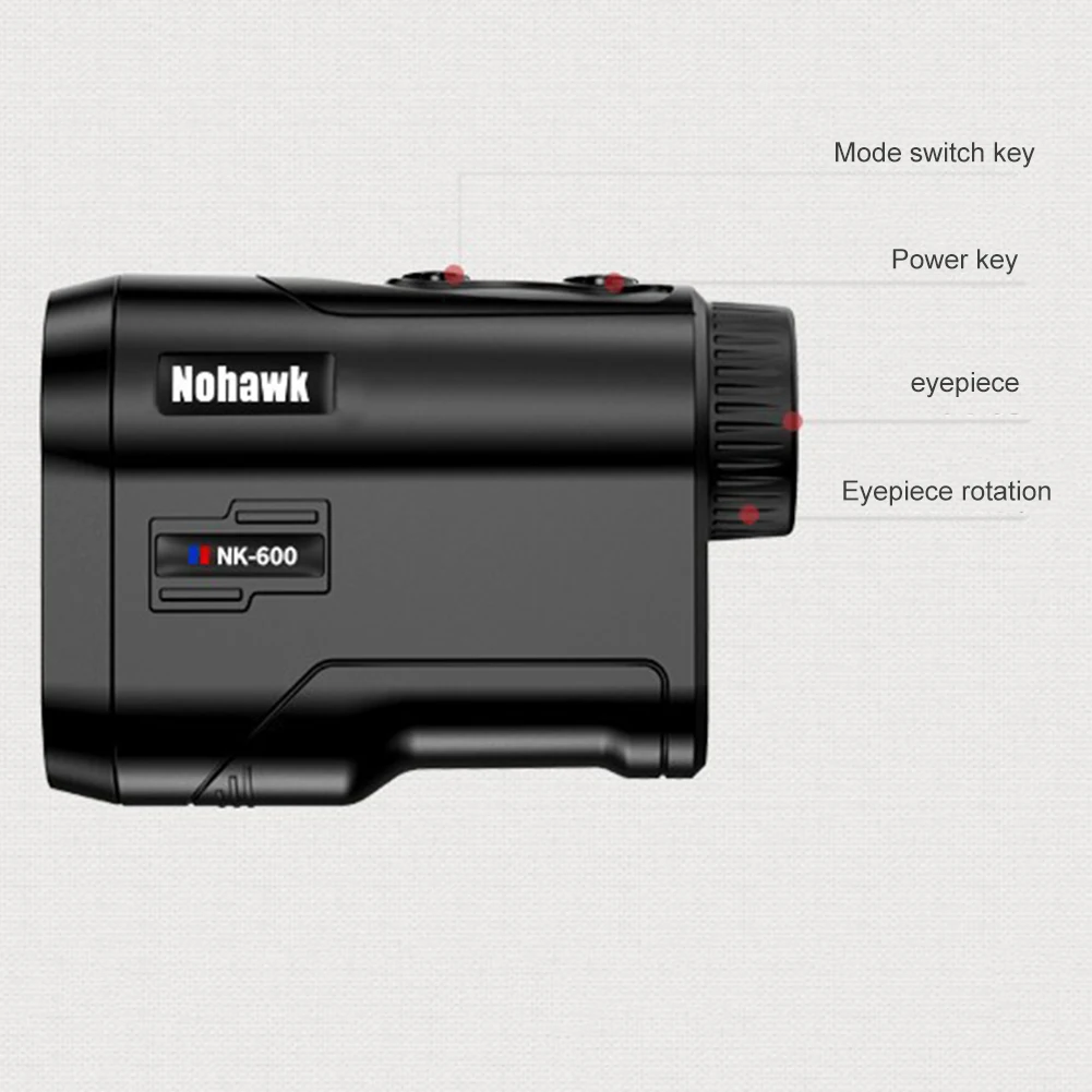

Outdoor Laser 600/1000m Rangefinder Laser rangefinder telescope GOLF Single Tube Digital Distance Meter Perambulator