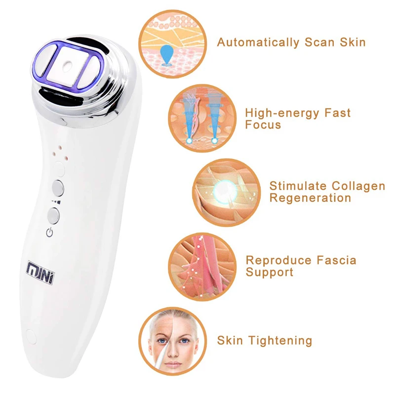 

Mini Beauty Care Machine for Home Use RF Skin Care Massager Anti-wrinkle tightening device