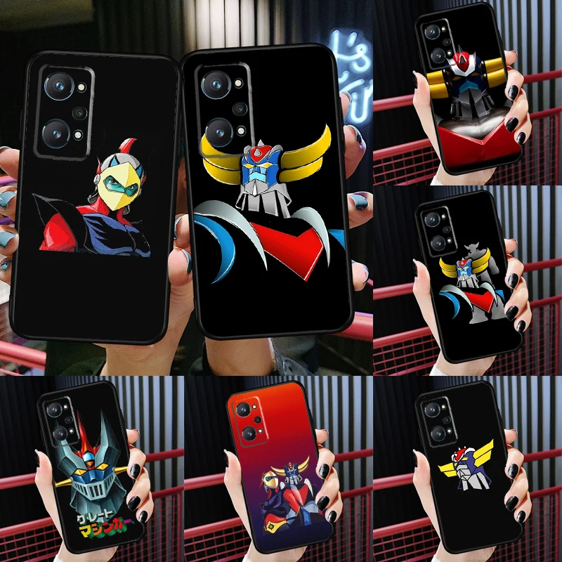 UFO Robot Goldorak для OnePlus 9 Pro 8T 9R Nord2 задний чехол OPPO Realme 8 7 8i C15 C21 GT Neo 2 Master | Мобильные