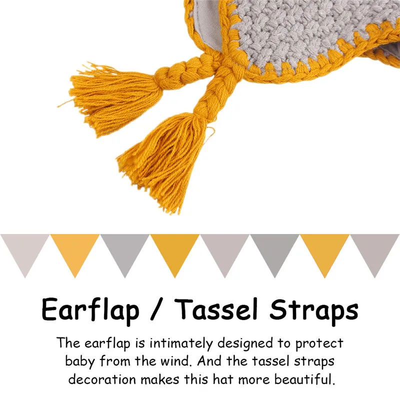 Cкручивание плетение волос Twist weaving динозавр зимняя детская шапка с наушниками теплая шапочка для вязаная крючком для девочек, для мальчиков детские шапки с Симпатичные рожки для детей От 0 до 8 лет