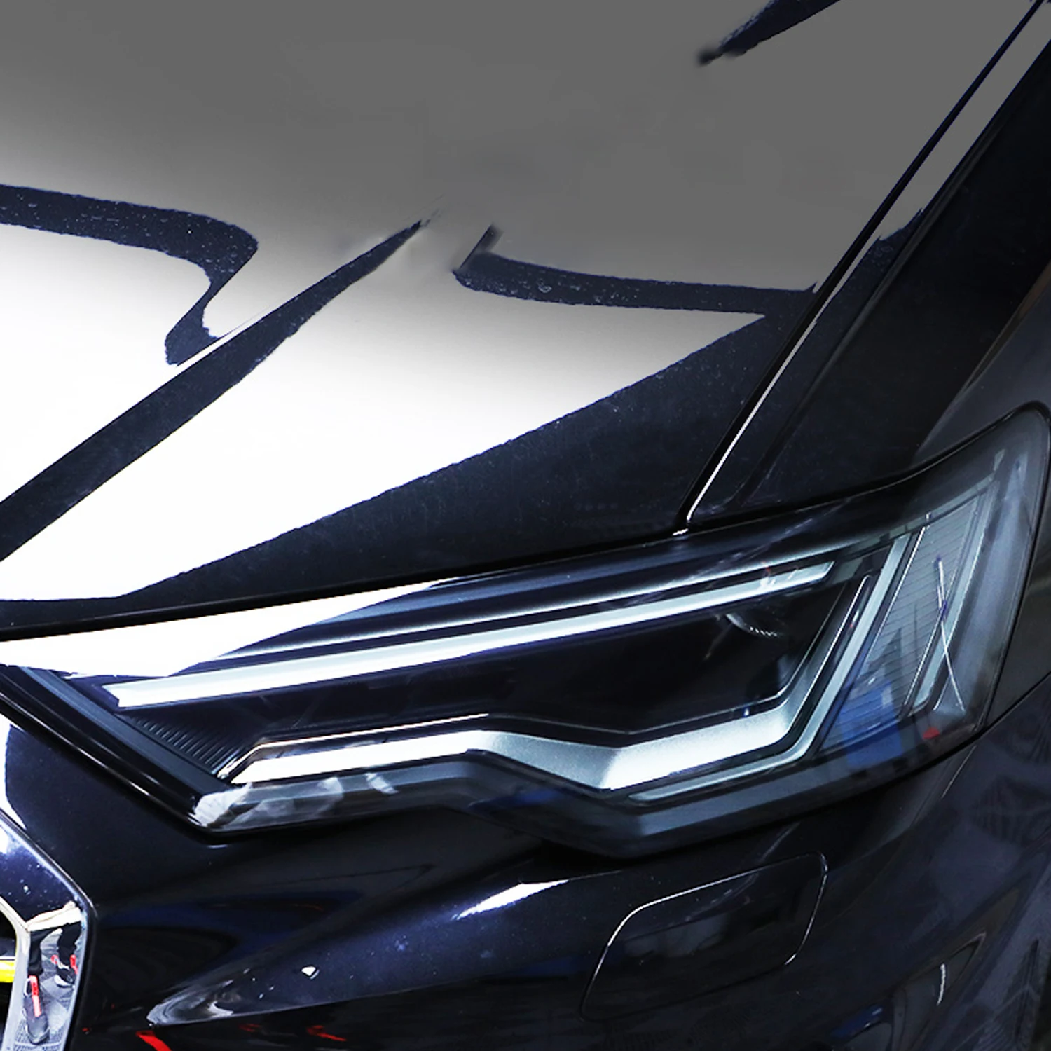 

Car Accessories Fit for Audi A6 C8 2019 2020 2021 Headlight Protective Film Tint Wrap Vinyl Transparent TPU Sticker