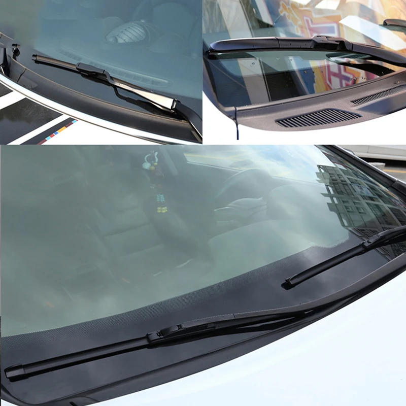 

1Pc Universal Front Hybrid Wiper Blade 14" 16" 17" 18" 19" 20" 21" 22" 24" 26" U / J Type Hook Windscreen Wipers