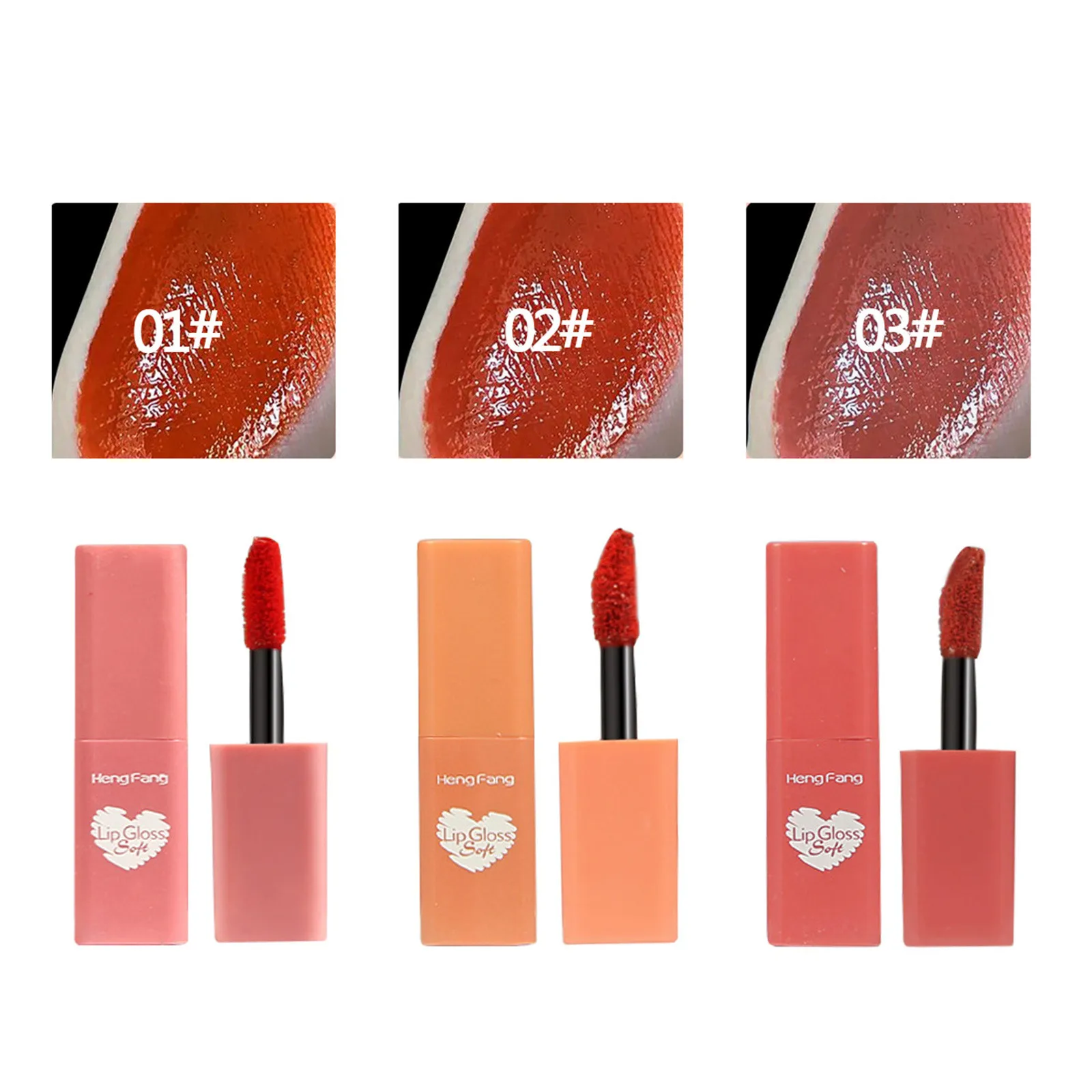 3 шт. набор стойких помад в стиле ретро паста цветной Блеск для губ водостойкая