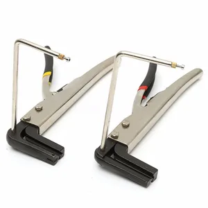 2 типа плоскогубцы для гибки ручной лист полоса дугиУгол Бендер Сталь плоскогубцы зажим письма канала инструменты: OLOEY