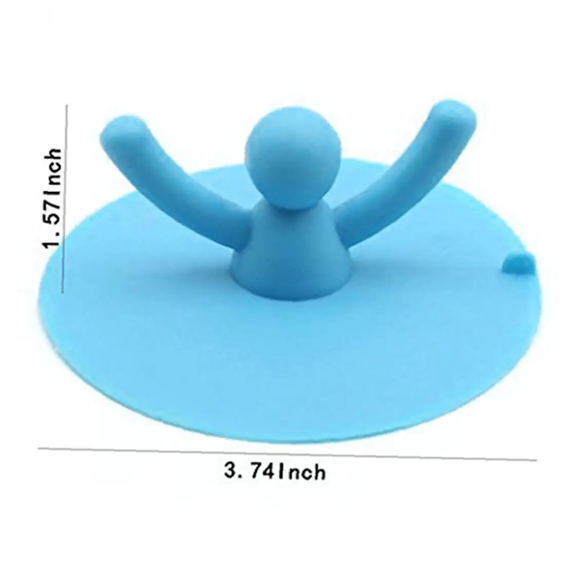 Сливная пробка силиконовая раковина в форме человека для душа ванна сливной