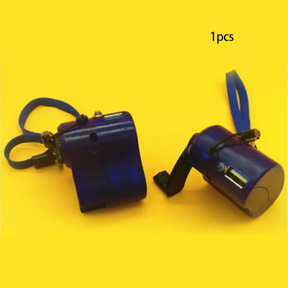 

Mini Compact Hand Crank Charger Manual Generator Mobile Phone Emergency Charger Usb Charger Stay Connected