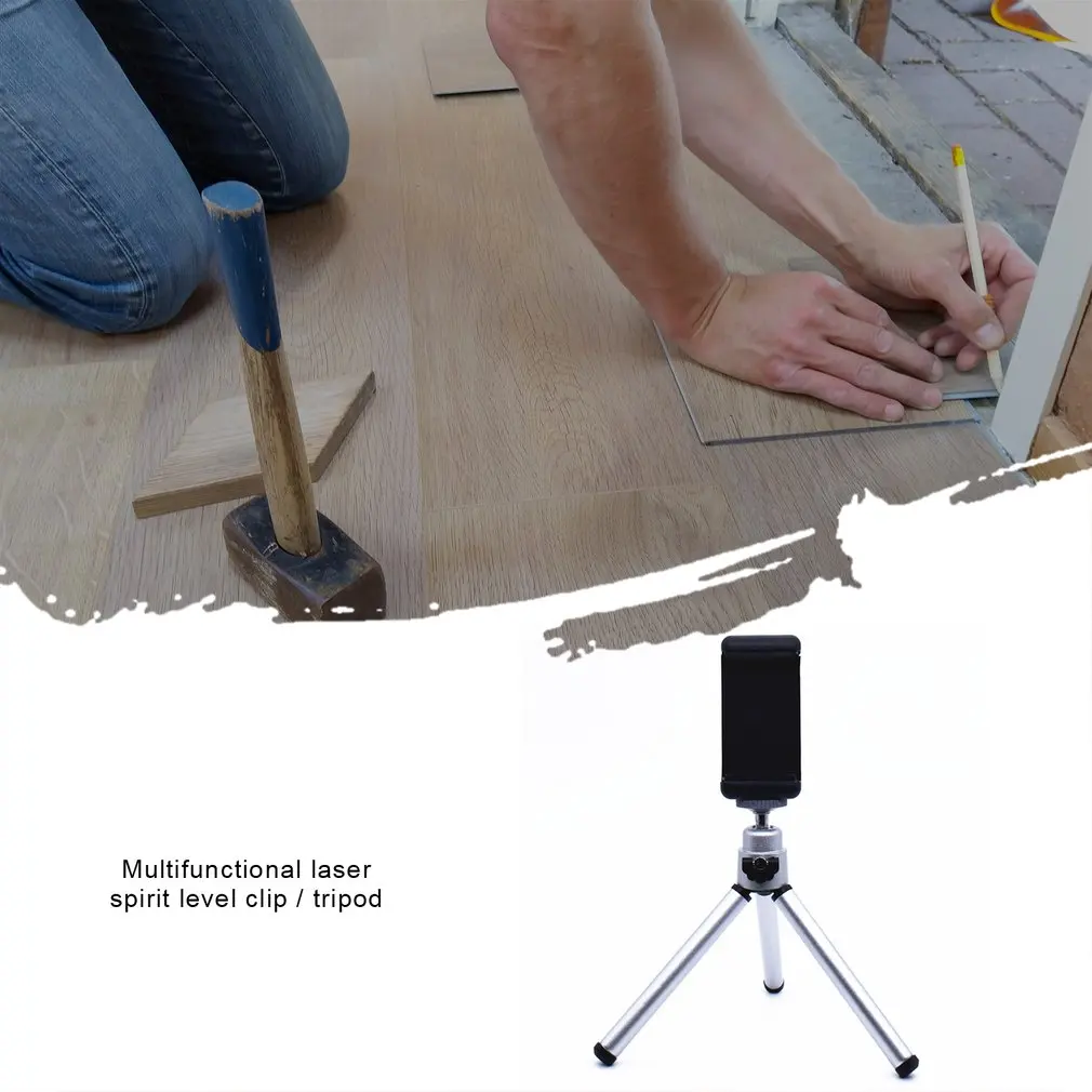 Лазерный уровень вертикальный измерительный лазерный с зажимом регулируемый