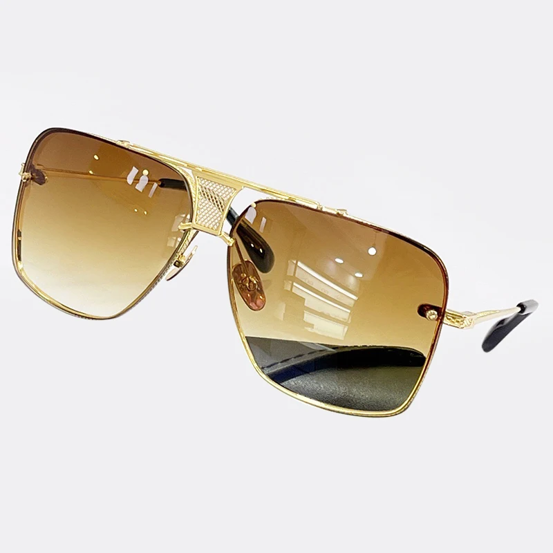 

Солнцезащитные очки-авиаторы мужские зеркальные UV400O, модные роскошные брендовые дизайнерские винтажные, для вождения на открытом воздухе, ...